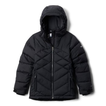 Dívčí Bundy Columbia Winter Powder Quilted Černé IHOWXF540